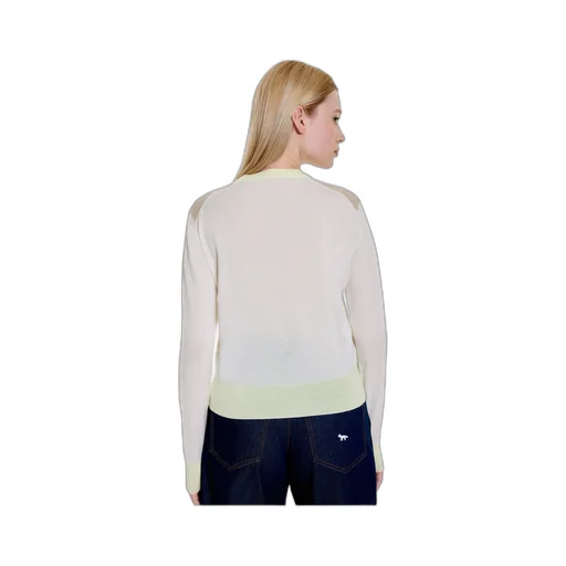 Wool Round-Neck Long-Sleeve Sweater