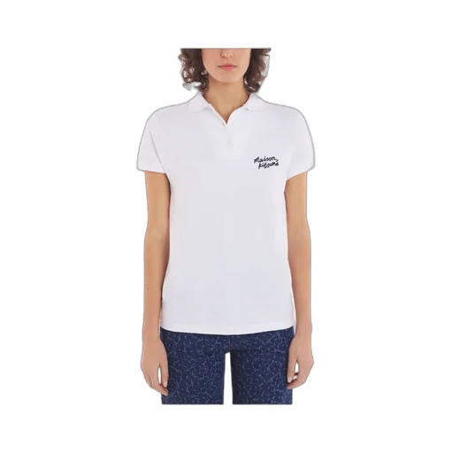 Handwriting Short Sleeved Polo Shirt