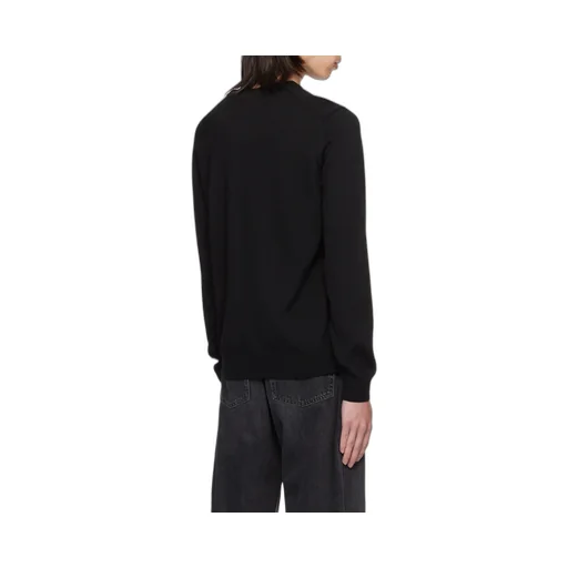 Bold Fox Head Patch Knitted Jumper
