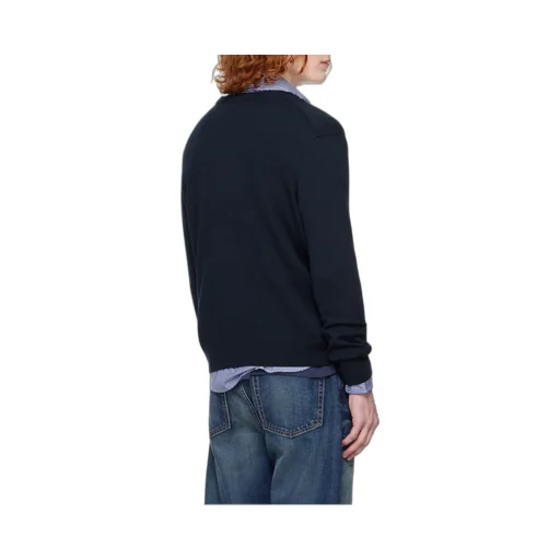 Bold Fox Head Patch Knitted Jumper