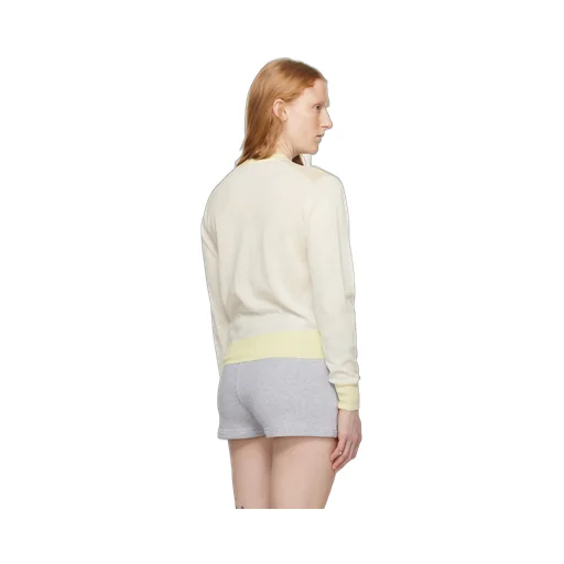 Wool Round-Neck Long-Sleeve Sweater