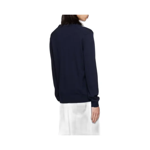 Bold Fox Head Patch Knitted Jumper