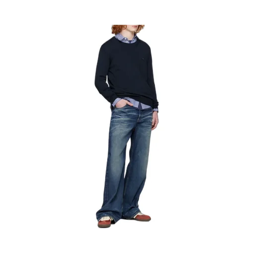 Bold Fox Head Patch Knitted Jumper