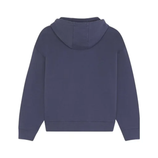 Logo Patch Drawstring Hoodie