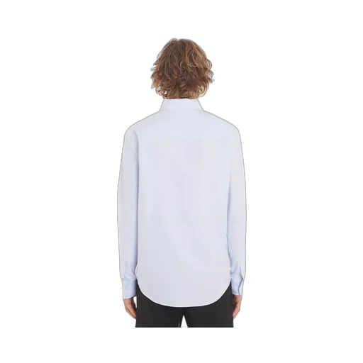 Fox Head Embroidered Long Sleeved Shirt