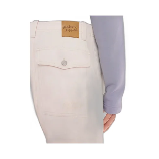 Logo Patch Straight-Leg Jeans