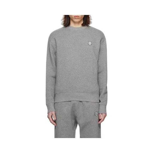 Fox Head Patch Crewneck Sweatshirt