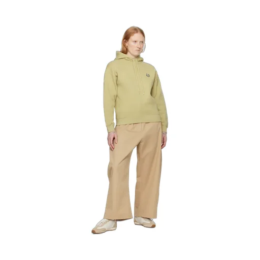 Rib-Cuff Hooded Hoodie