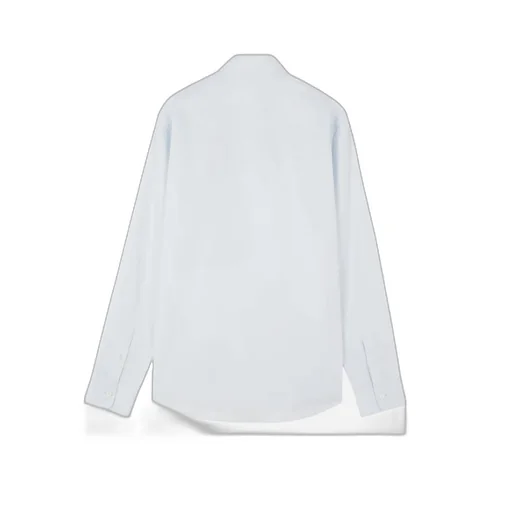 Fox Head Embroidered Long-Sleeved Shirt