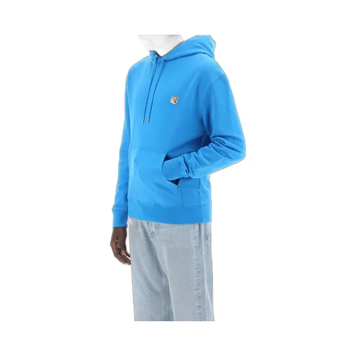 Fox Head Patch Drawstring Hoodie