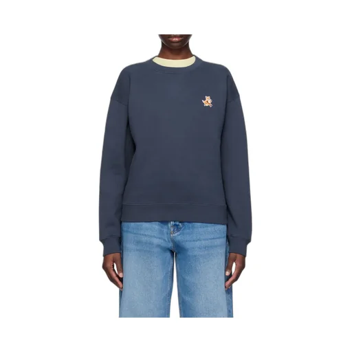 Fox-Motif Cotton Sweatshirt