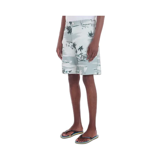 Graphic Printed Shorts