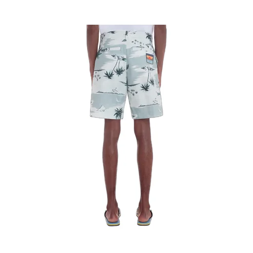 Graphic Printed Shorts