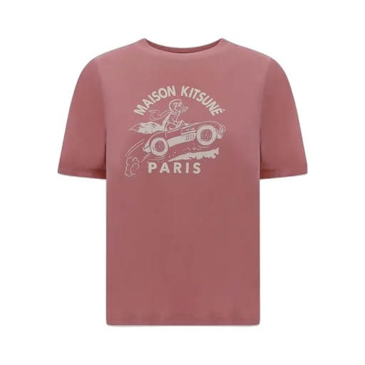Racing Fix Printed Crewneck T-Shirt