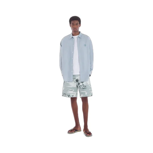 Graphic Printed Shorts