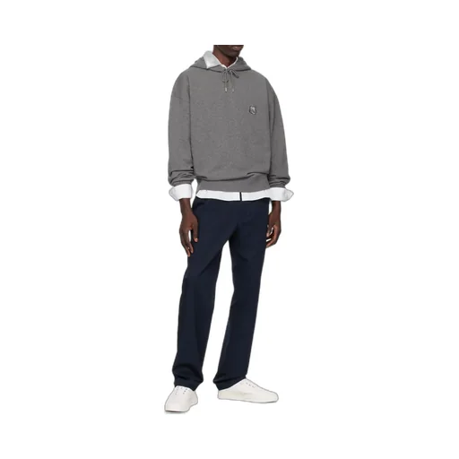 Bold Fox Head Patch Oversize Hoodie