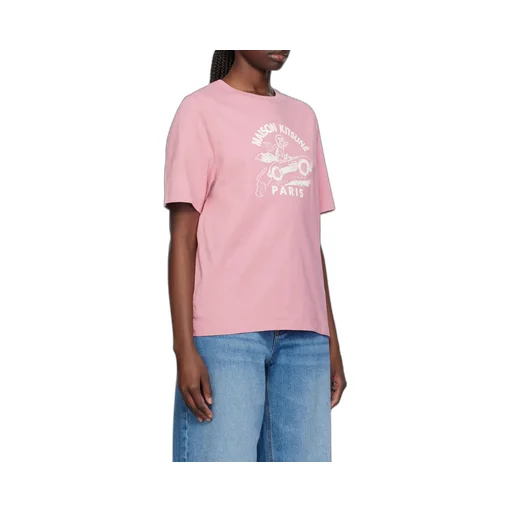 Racing Fix Printed Crewneck T-Shirt