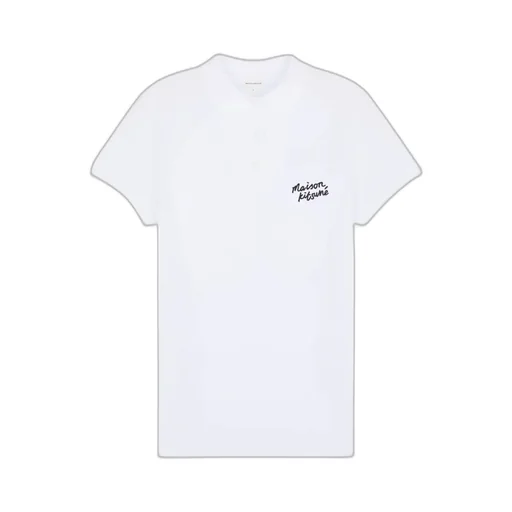 Handwriting Short Sleeved Polo Shirt