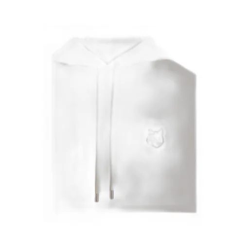 Fox Head Patch Drawstring Hoodie
