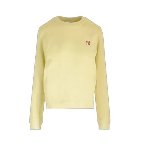 Fox Head Patch Crewneck Sweatshirt