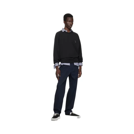 Bold Fox Head Patch Oversize Sweatshirt
