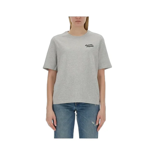 Logo Embroidered Crewneck T-Shirt