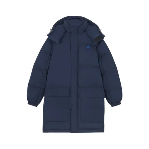 Fox-Appliqué Padded Coat