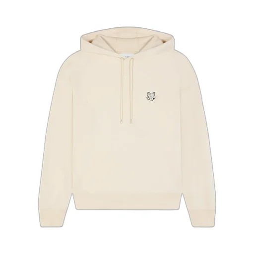 Fox Head Patch Drawstring Hoodie