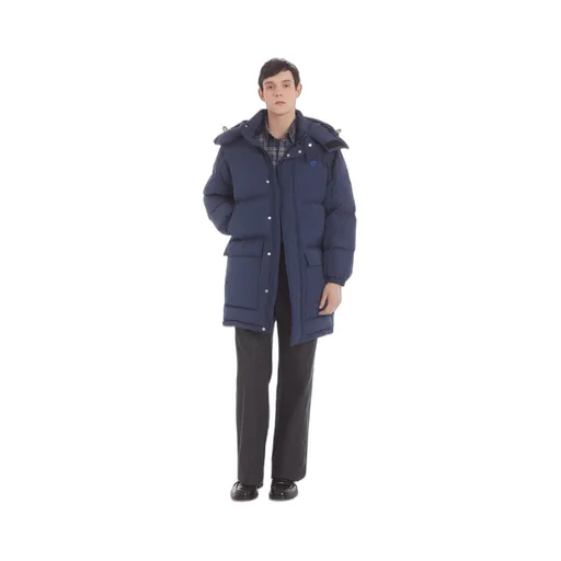 Fox-Appliqué Padded Coat