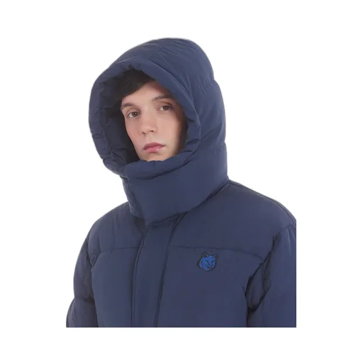 Fox-Appliqué Padded Coat