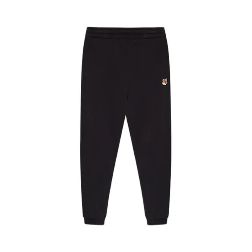 Fox Head Patch Elastic Waist Jogging Pants