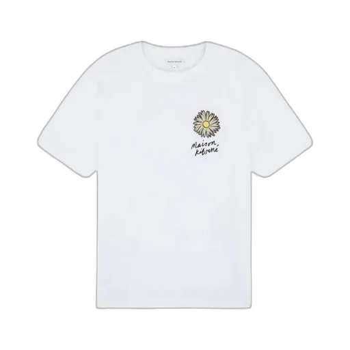 Flower Printed Crewneck T-Shirt