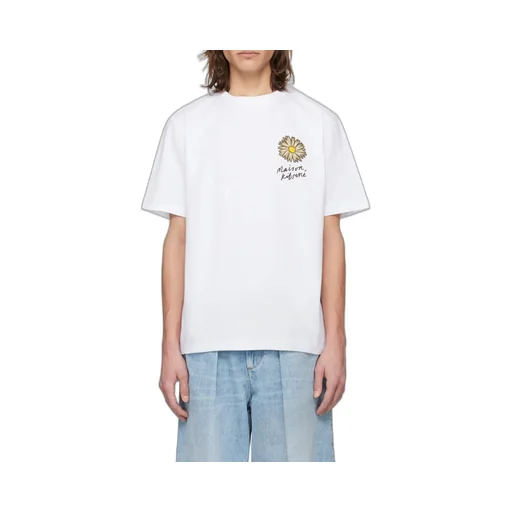 Flower Printed Crewneck T-Shirt