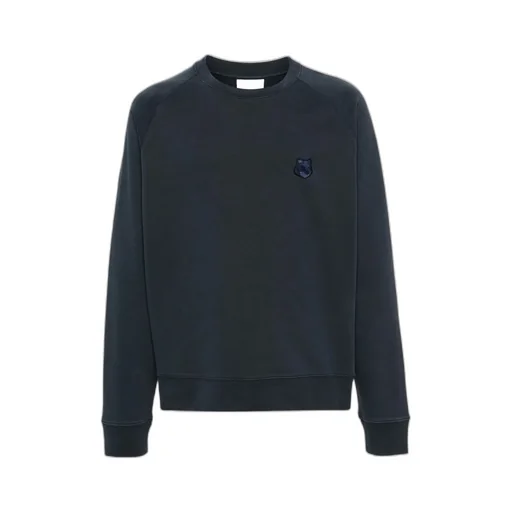 Bold Fox Head Patch Oversized Sweatshirt
