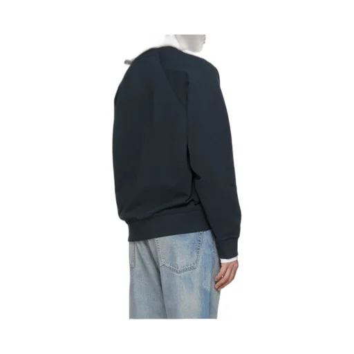 Bold Fox Head Patch Oversized Sweatshirt