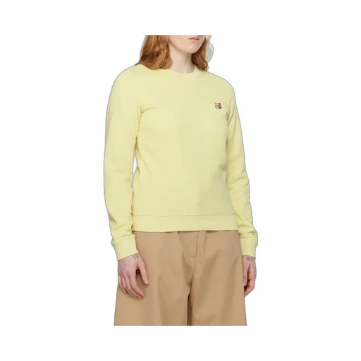 Fox Head Patch Crewneck Sweatshirt