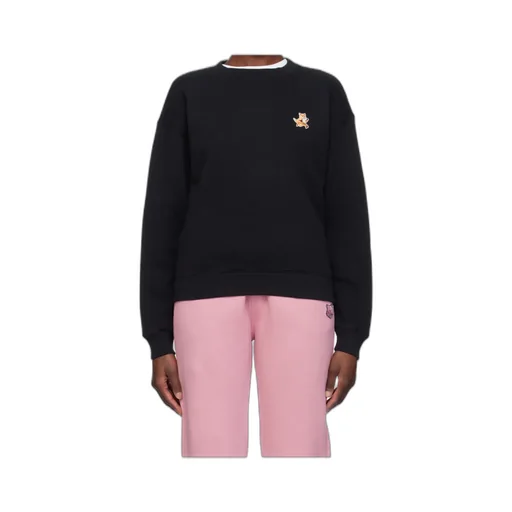 Speedy Fox Patch Crewneck Sweatshirt