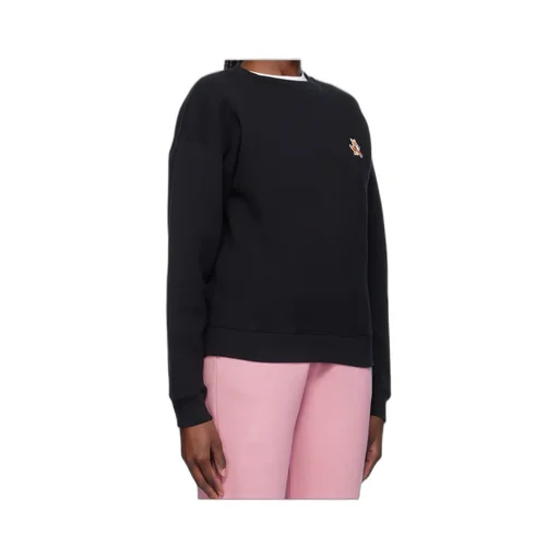 Speedy Fox Patch Crewneck Sweatshirt
