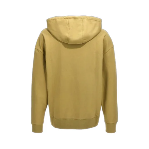 Bold Fox Head Patch Drawstring Hoodie