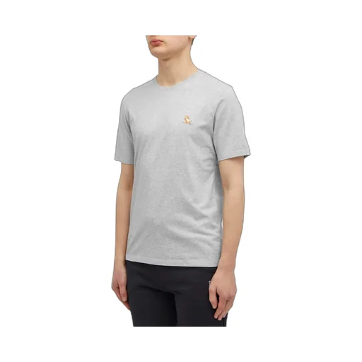 Chillax Fox Patch Crewneck T-Shirt