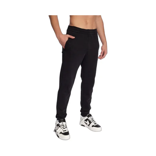Fox Head Patch Elastic Waist Jogging Pants