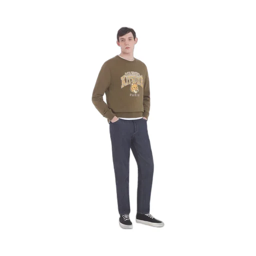 Logo Printed Crewneck Sweatshirt