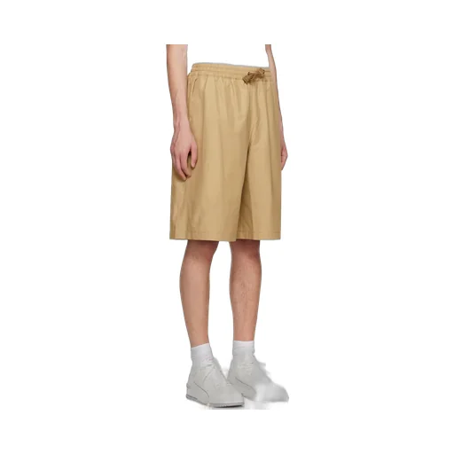 Wide-Leg Drawstring-Waist Shorts