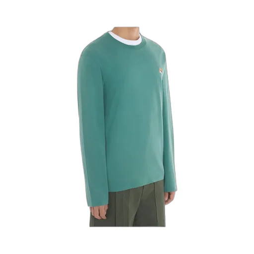 Fox Head Patch Long-Sleeved T-Shirt