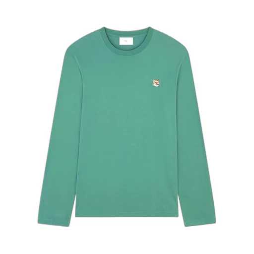Fox Head Patch Long-Sleeved T-Shirt