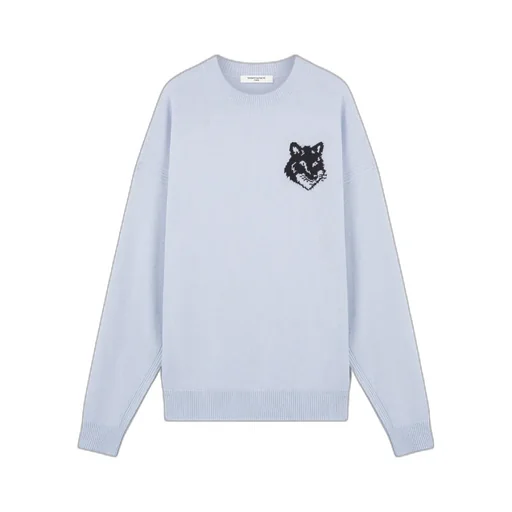 Fox Intarsia-Knit Jumper