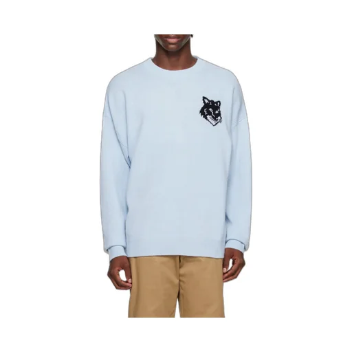 Fox Intarsia-Knit Jumper