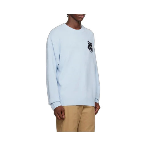 Fox Intarsia-Knit Jumper