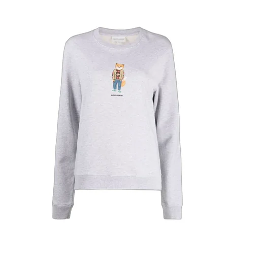 Fox Printed Crewneck Sweatshirt