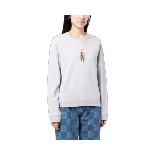 Fox Printed Crewneck Sweatshirt